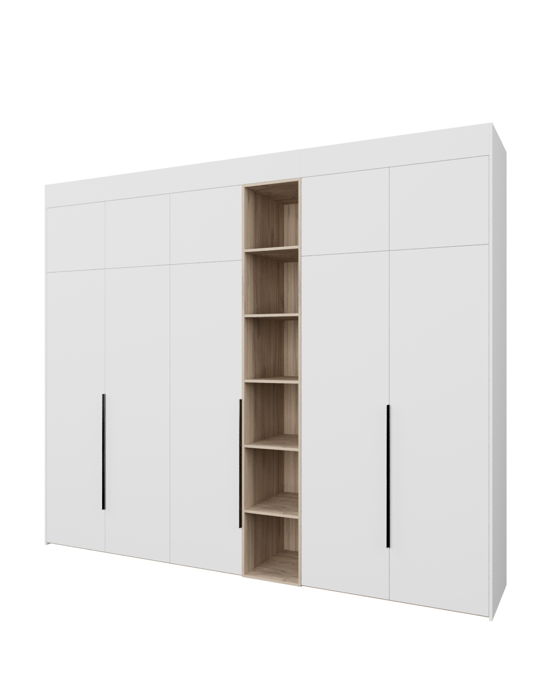 фото Шкаф у стены серии Рэй S245-В14-2-EBЕ 3132 РЕЙГРУПП