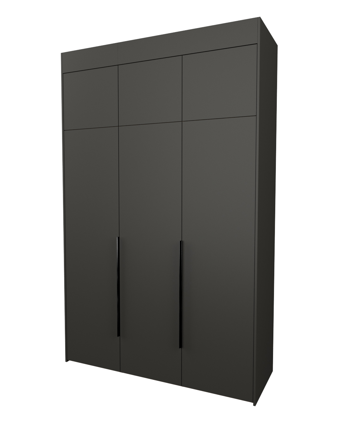 фото Шкаф у стены серии Рэй S245-В6-2-WK 1652 РЕЙГРУПП