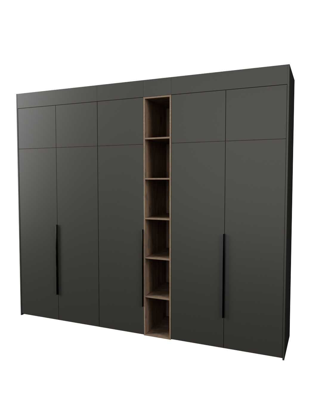 фото Шкаф у стены серии Рэй S257-В13-2-WKW 3032 РЕЙГРУПП